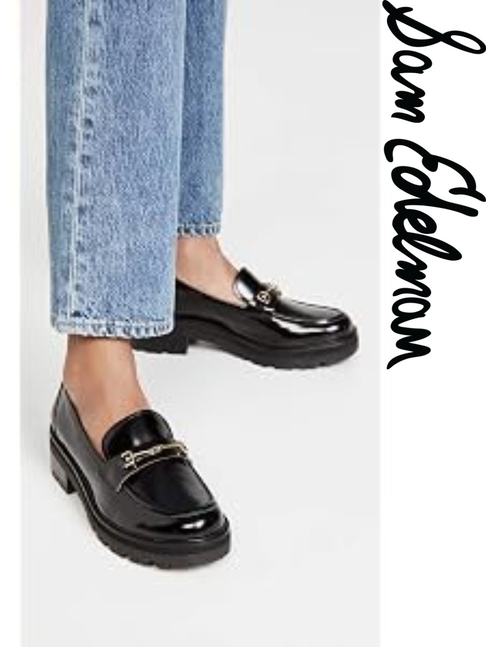Sam Edelman - Women's Tully Loafer Black 6.5 Medium - Picture 3 of 3